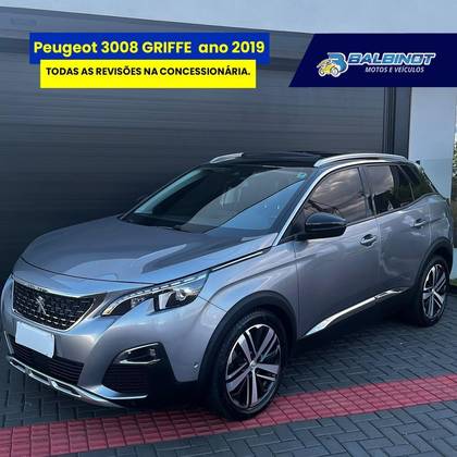 PEUGEOT 3008 1.6 GRIFFE PACK THP 16V GASOLINA 4P AUTOMÁTICO